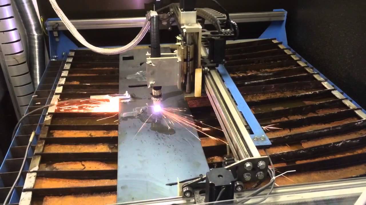 CNC plasma cutting